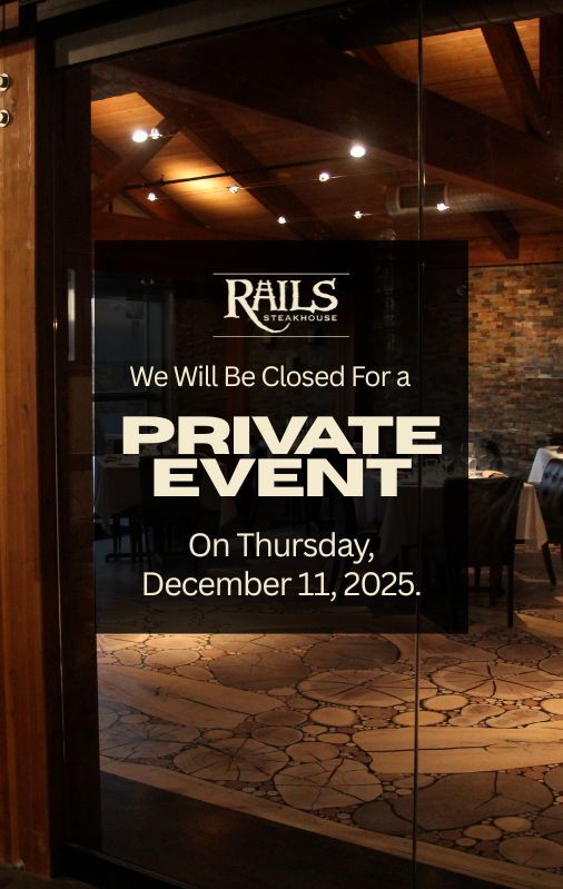 Private Event Closure Annoucement